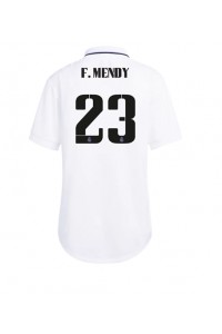 Real Madrid Ferland Mendy #23 Fotballdrakt Hjemme Klær Dame 2022-23 Korte ermer